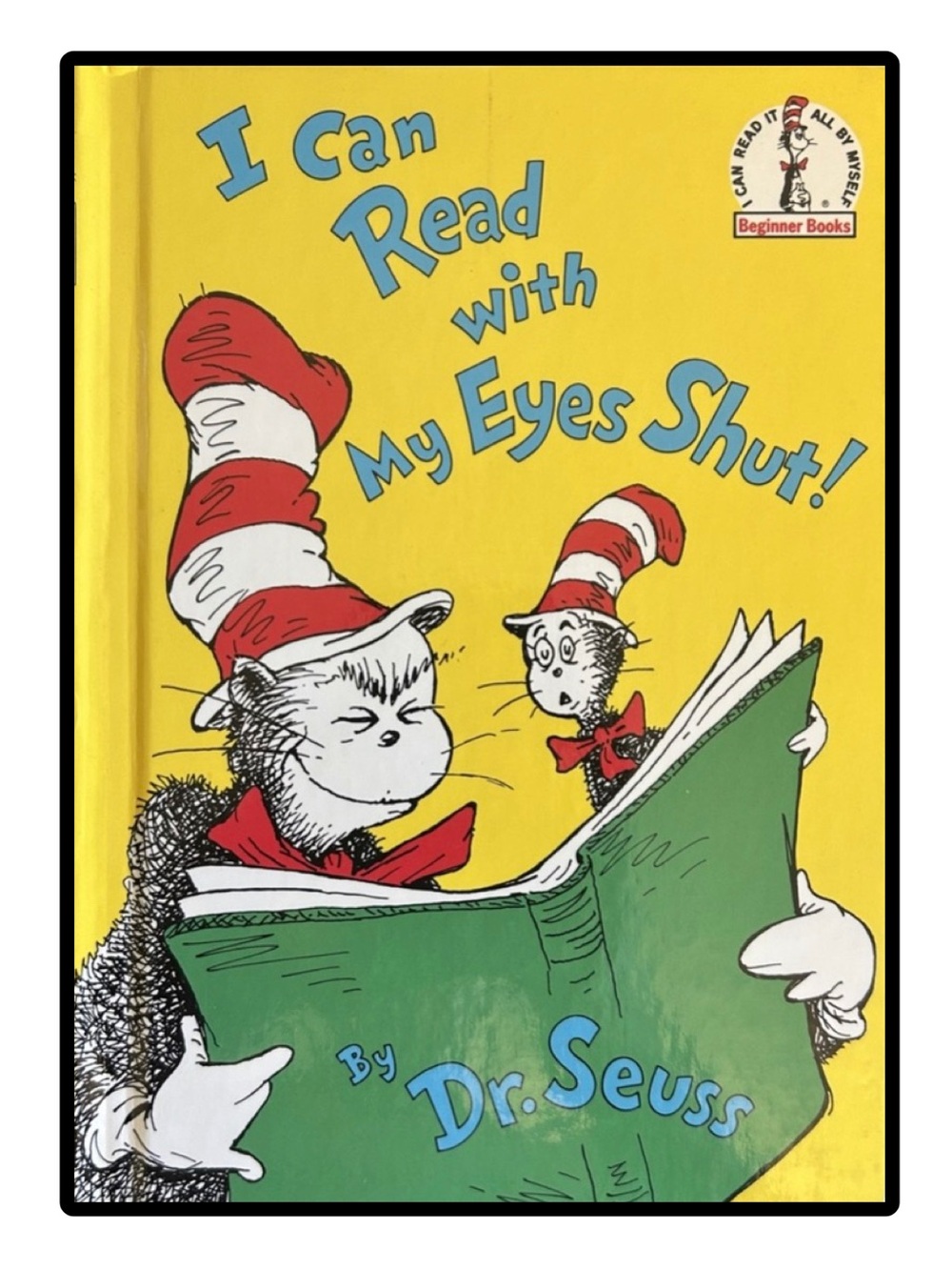BUNDLE & SAVE🎉 Dr. Seuss 'I Can Read with My Eyes Shut!' Hardcover Book
